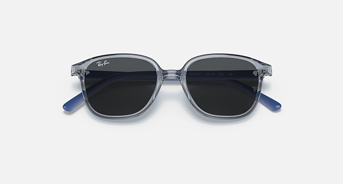 Ray-Ban Sunglasses Children Leonard Kids - Transparent Blue Frame Grey Lenses 45-16