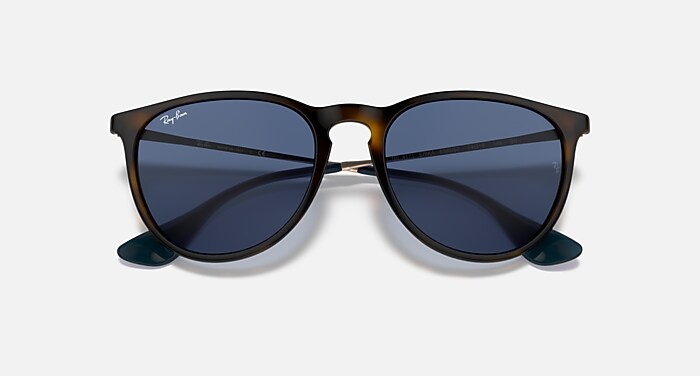 ERIKA COLOR MIX Sunglasses in Havana and Blue - RB4171 | Ray