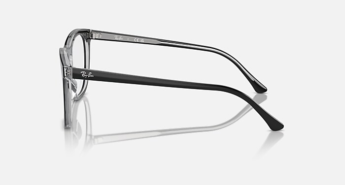 レイバン RX2210VF-2012 ライトグレー調光サングラス ケース無し レイバン公式ストア】 Ray-Ban® RB2210V OPTICS メガネ | ダークグレー