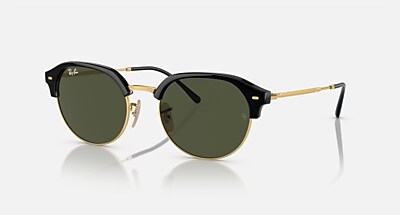 RB4429 Sunglasses in Beige On Gold and Light Brown - RB4429 | Ray 