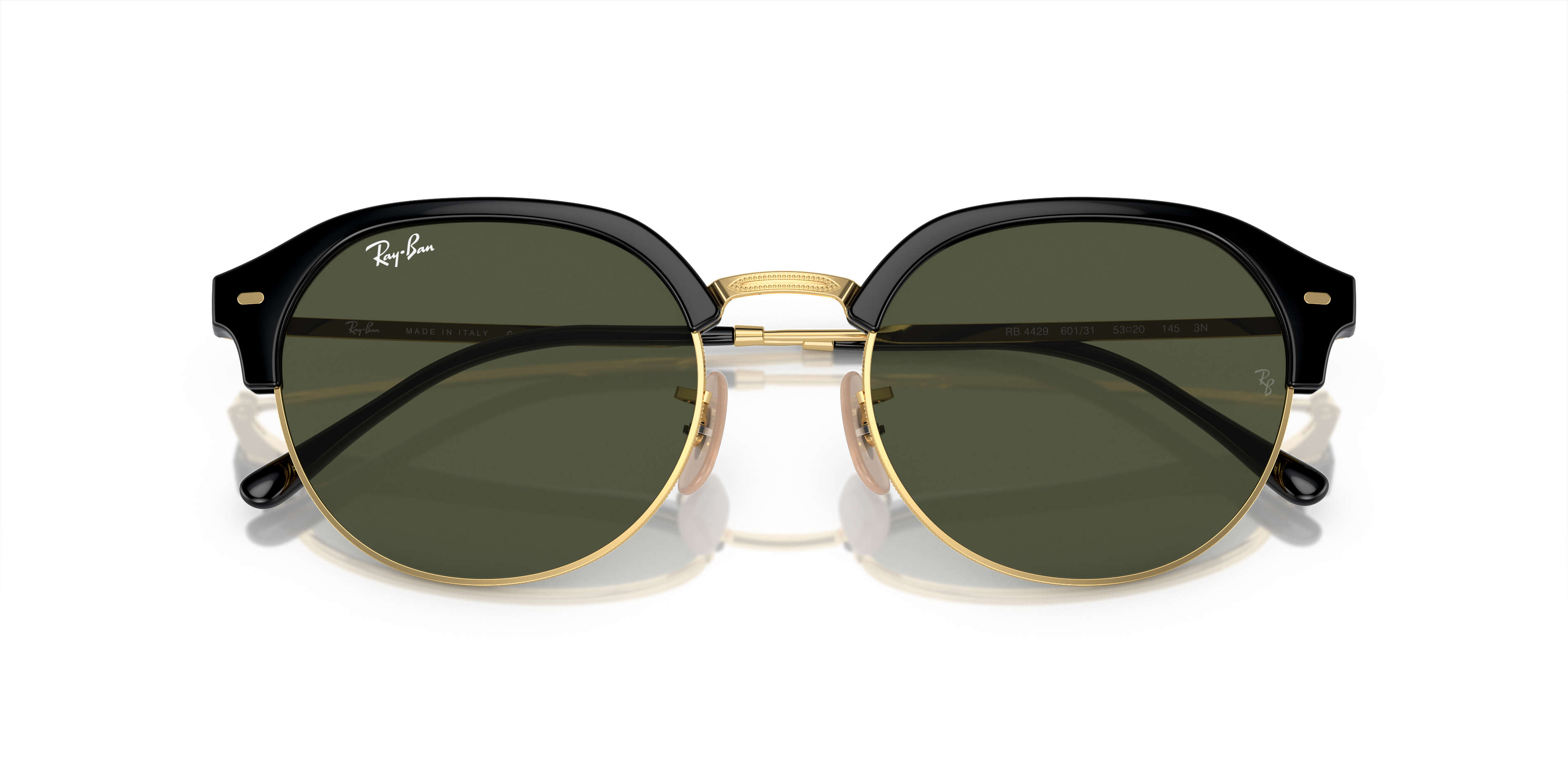 レイバン サングラス RB 4429 RB4429 Sunglasses in Black On Gold and Green - RB4429 | Ray