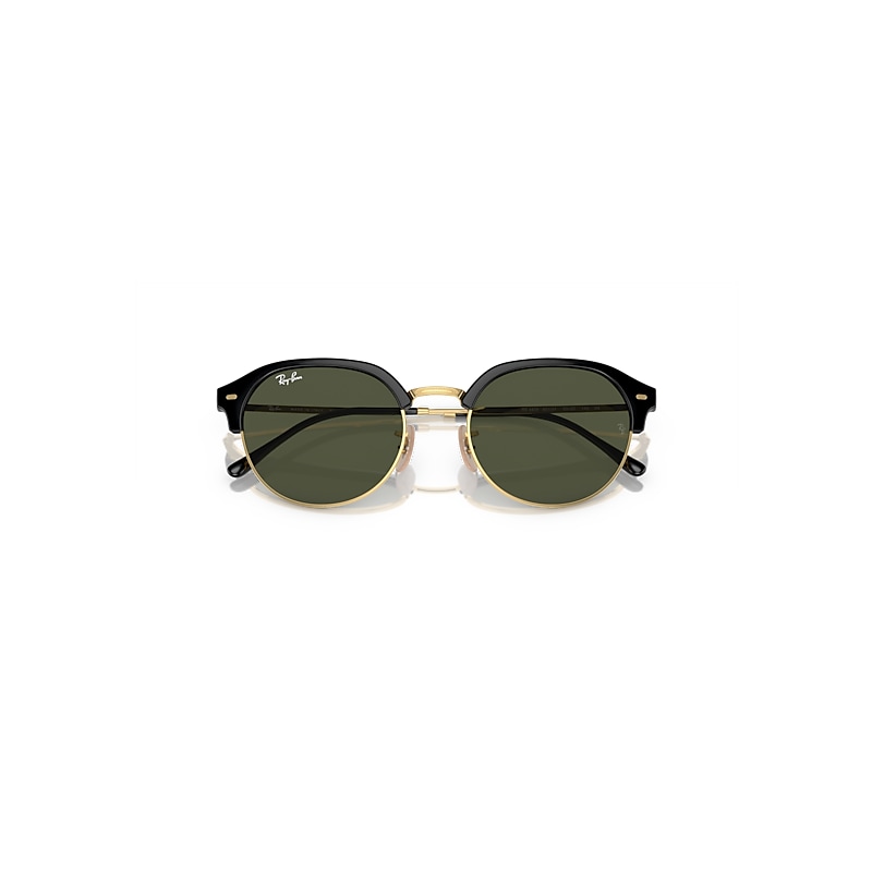 Ray-Ban Rb4429 Sunglasses Gold Frame Green Lenses 55-20