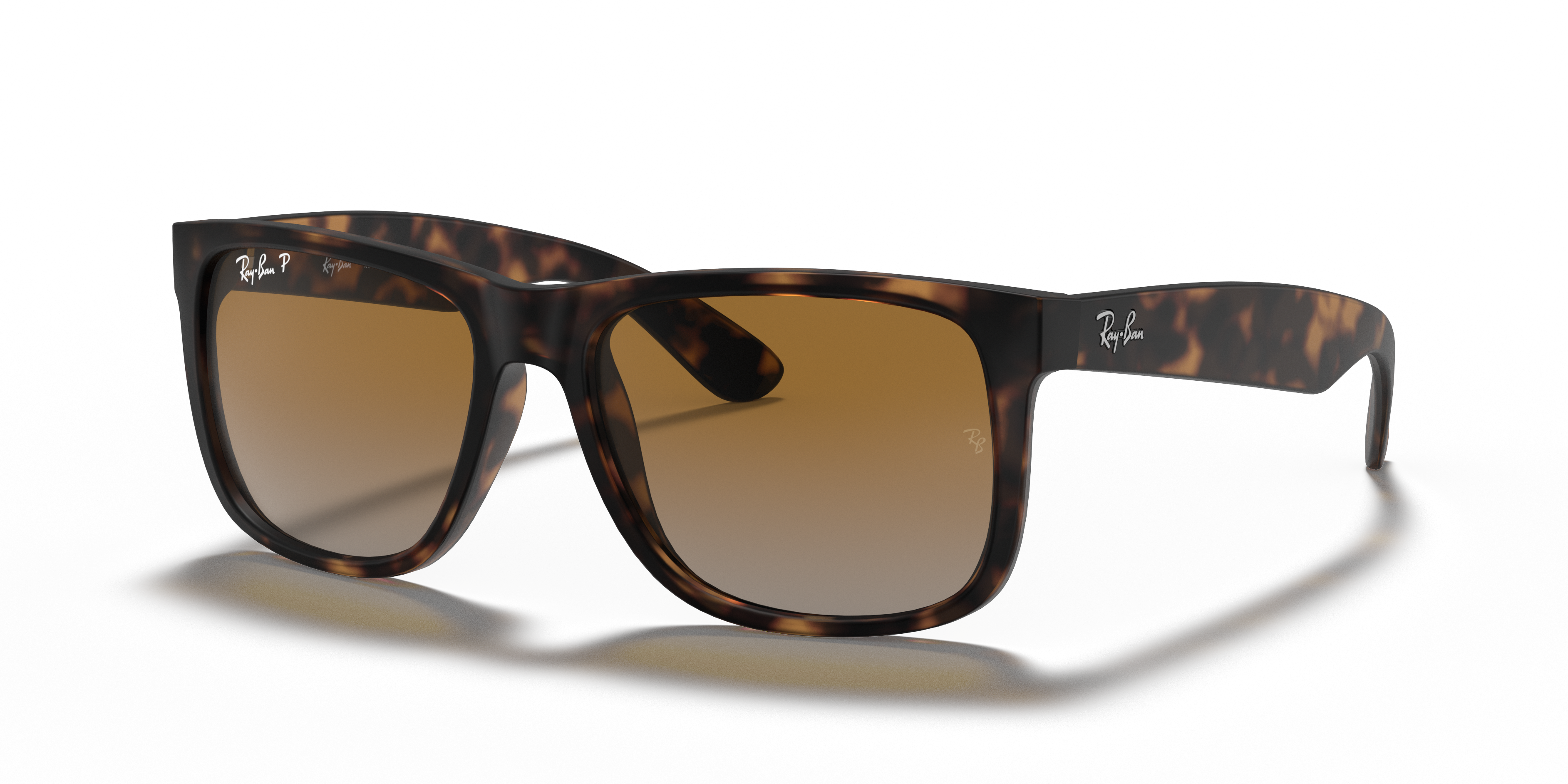 JUSTIN CLASSIC Matte Havana Frame Brown/Grey Lenses 54-16