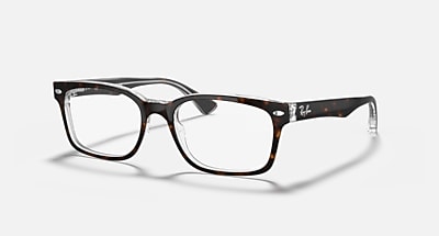 Ray-Ban Eyeglasses Unisex Rb5286 Optics Prescription - Grey Frame Clear Lenses 51-18 Polarized