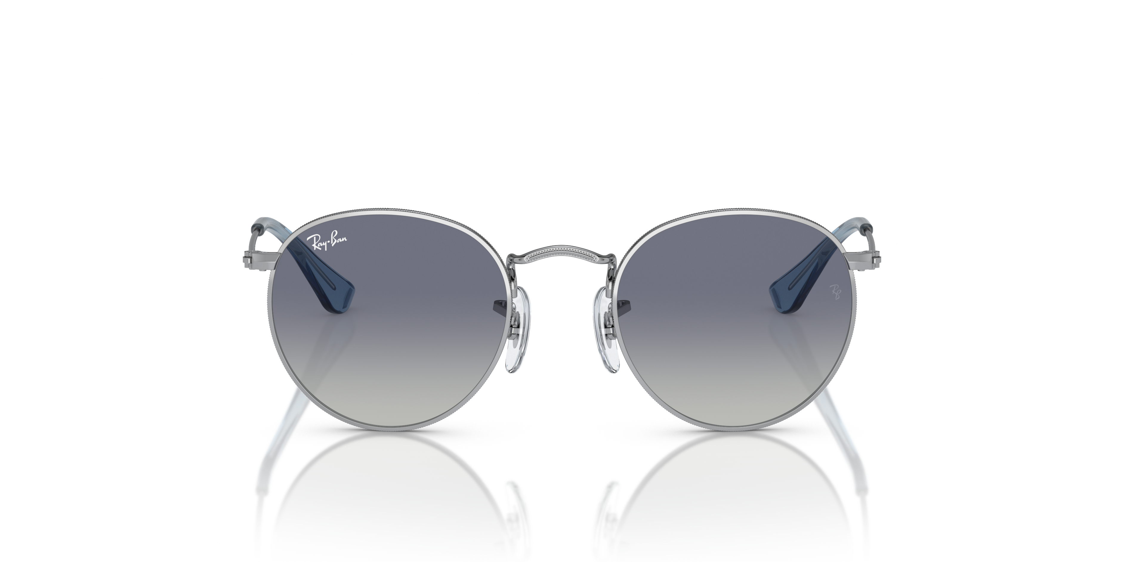 Ray Ban レイバン シルバー スポーツ サングラス グレー レンズ レイバン公式ストア】 Ray-Ban® ROUND KIDS サングラス