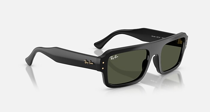 FLACKO BIO-BASED Sunglasses in Black and Green - RB4454 | Ray-Ban® US
