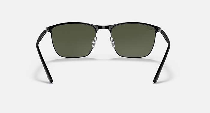 Ray-Ban Sunglasses Rb3686 Black Frame Green Lenses