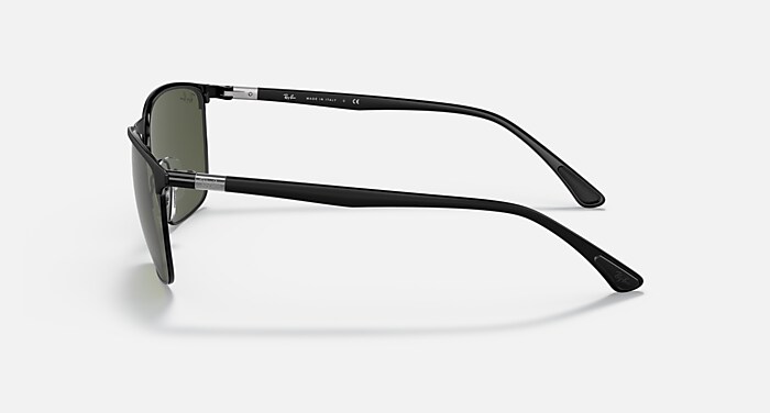 Ray-Ban Sunglasses Rb3686 Black Frame Green Lenses