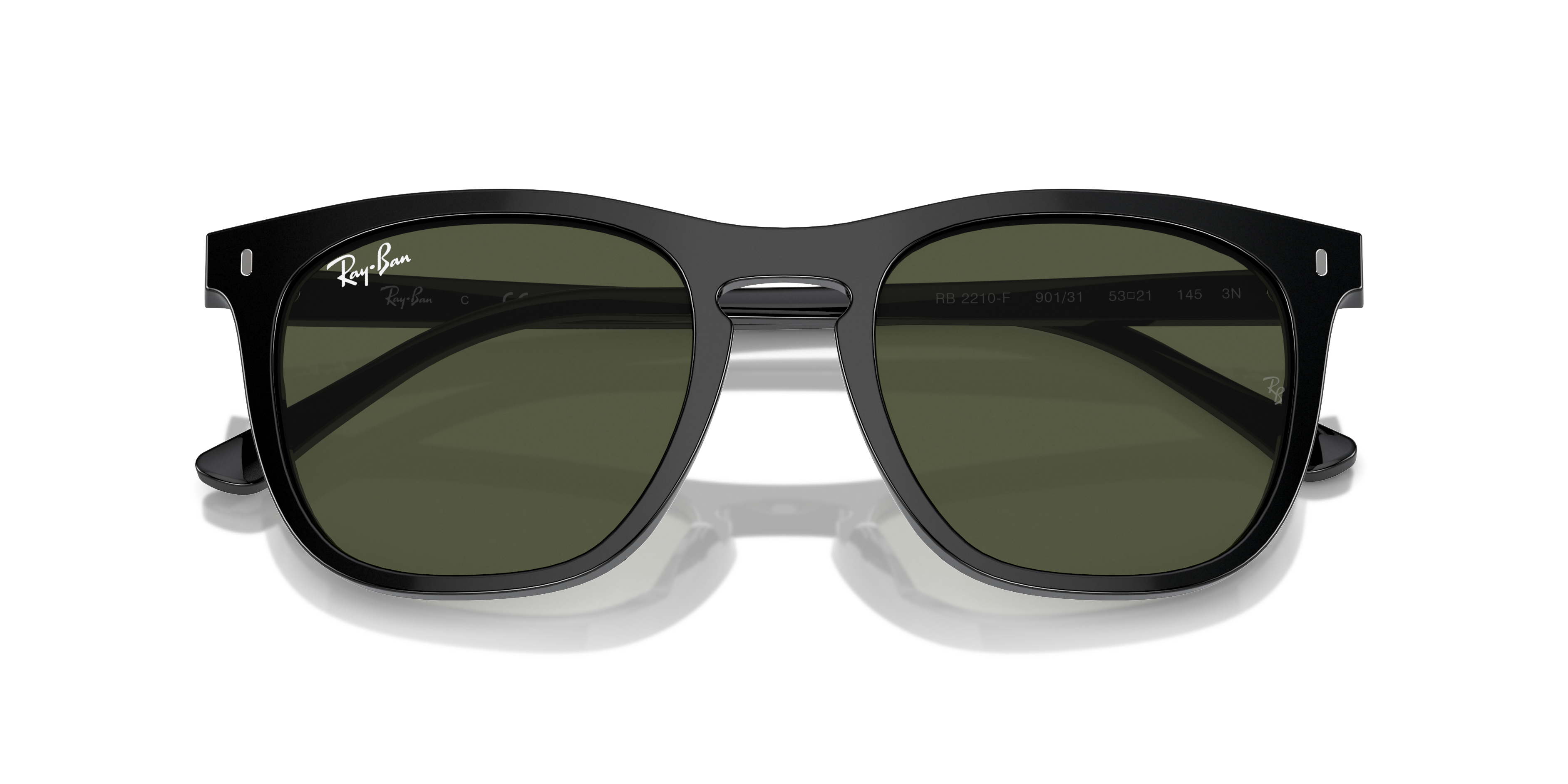 RB2210 Sunglasses in Black and Green - RB2210F | Ray-Ban® US