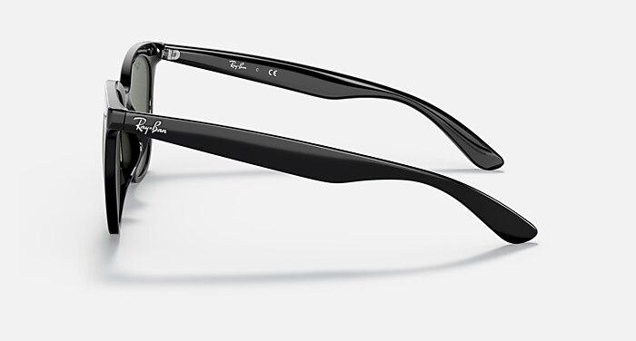 Ray-Ban Sunglasses Unisex Rb4379d - Black Frame Green Lenses 55-19