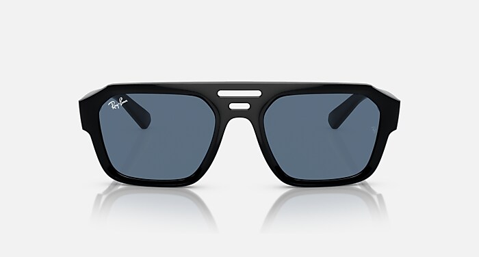 CORRIGAN BIO-BASED Sunglasses in Black and Dark Blue - RB4397