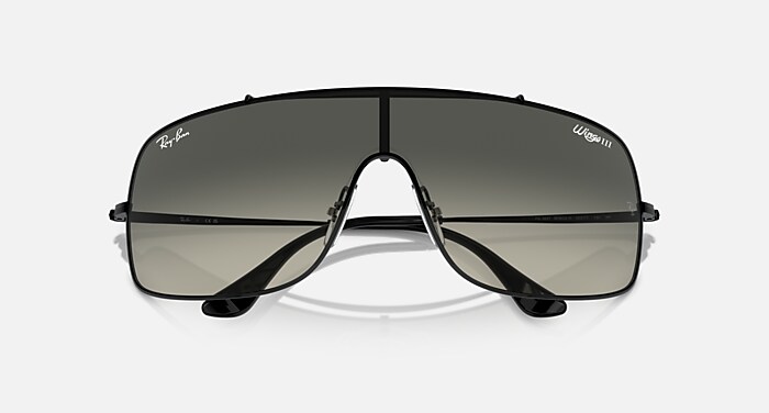 Ray-Ban Sunglasses Wings IIi Rose Gold Frame Blue Lenses