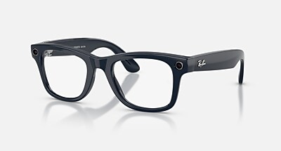 Ray-Ban 2 Wayfarer スマートグラス 黑色框透明レンズ RAY-BAN | META WAYFARER - GEN 2 Sunglasses in Black and Clear/Grey