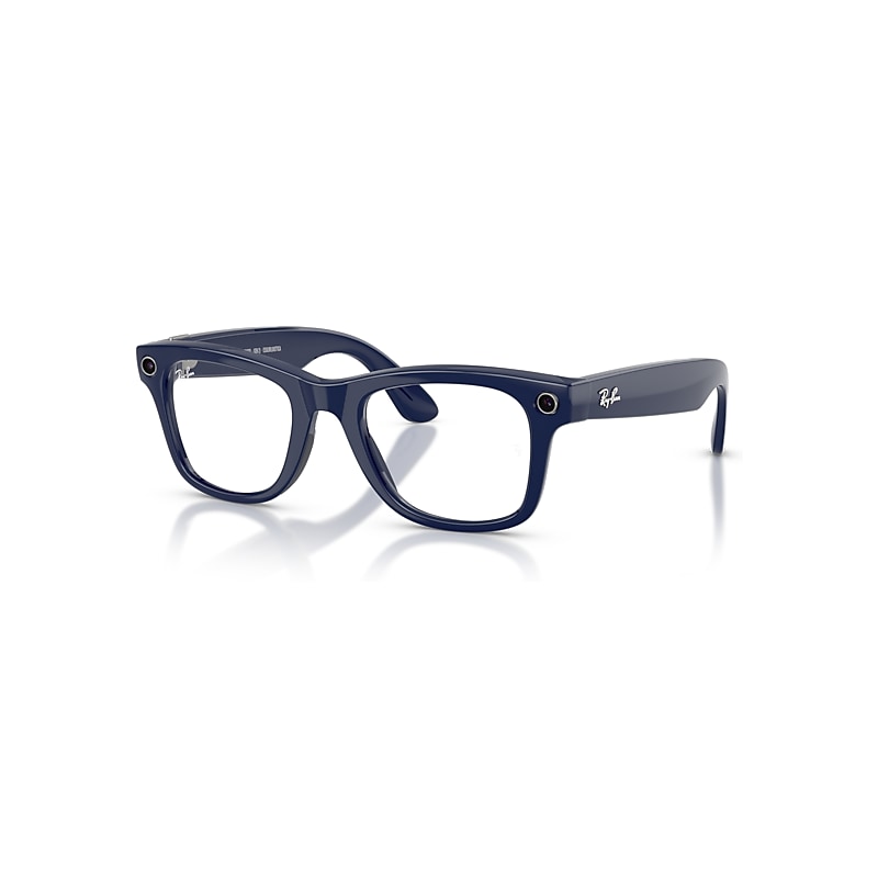 Ray Ban Meta Cosmic Blue Rahmen Blau Glas Ai Glasses