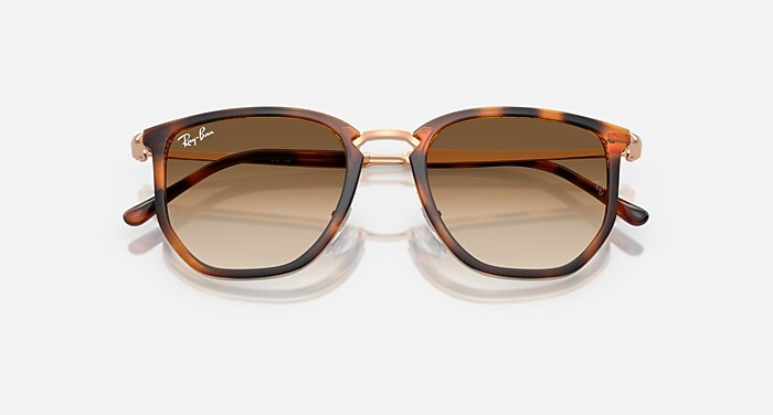 Ray-Ban Sunglasses Unisex Rb4451 - Arista Gold Frame Green Lenses 50-20