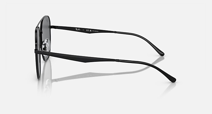 Ray-Ban Sunglasses Unisex Rb3724d - Black Frame Grey Lenses 59-18 Polarized