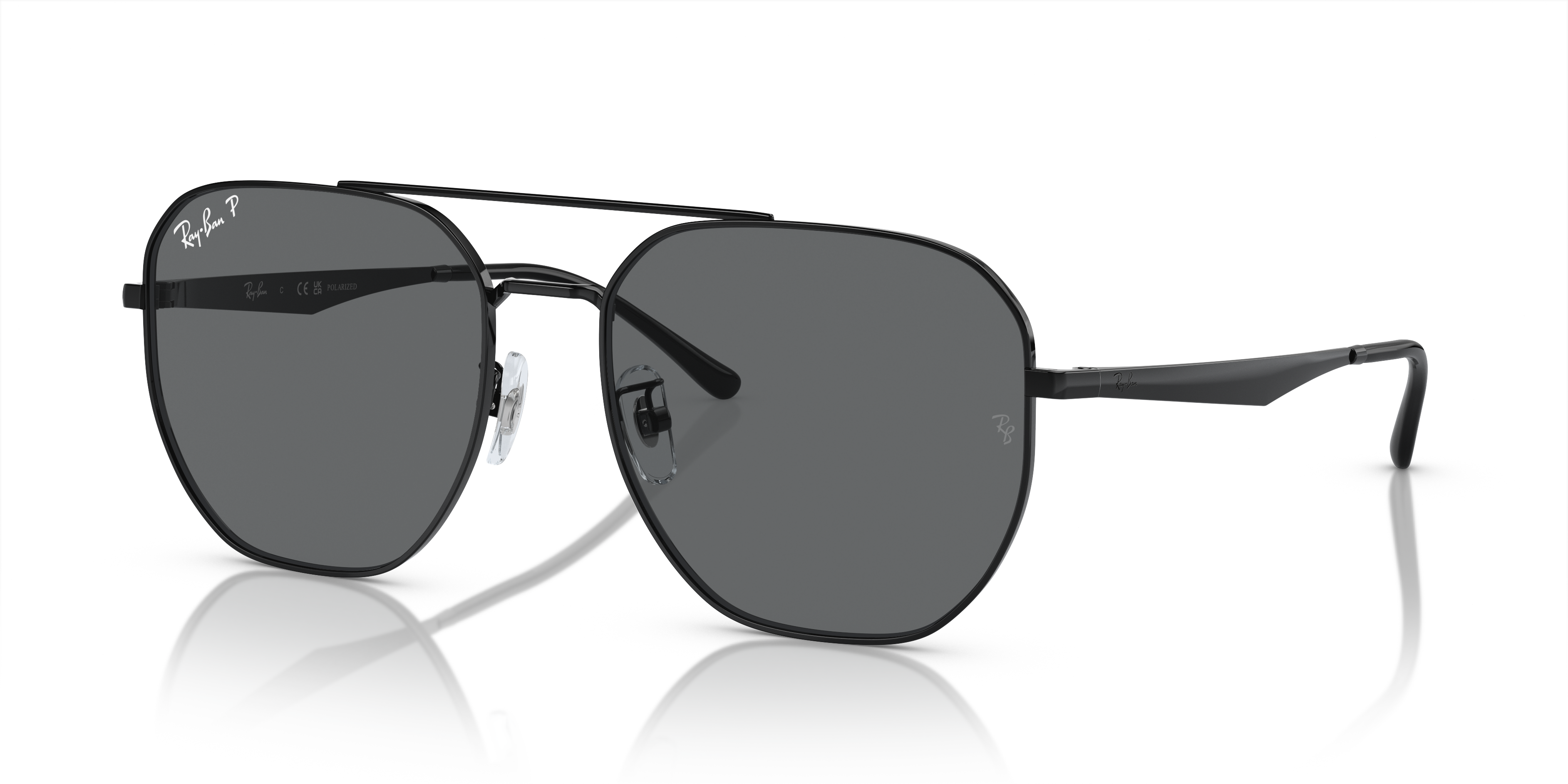 Ray-Ban RB3724D レイバン サングラス レイバン公式ストア】 Ray-Ban® RB3724D サングラス | ブラック