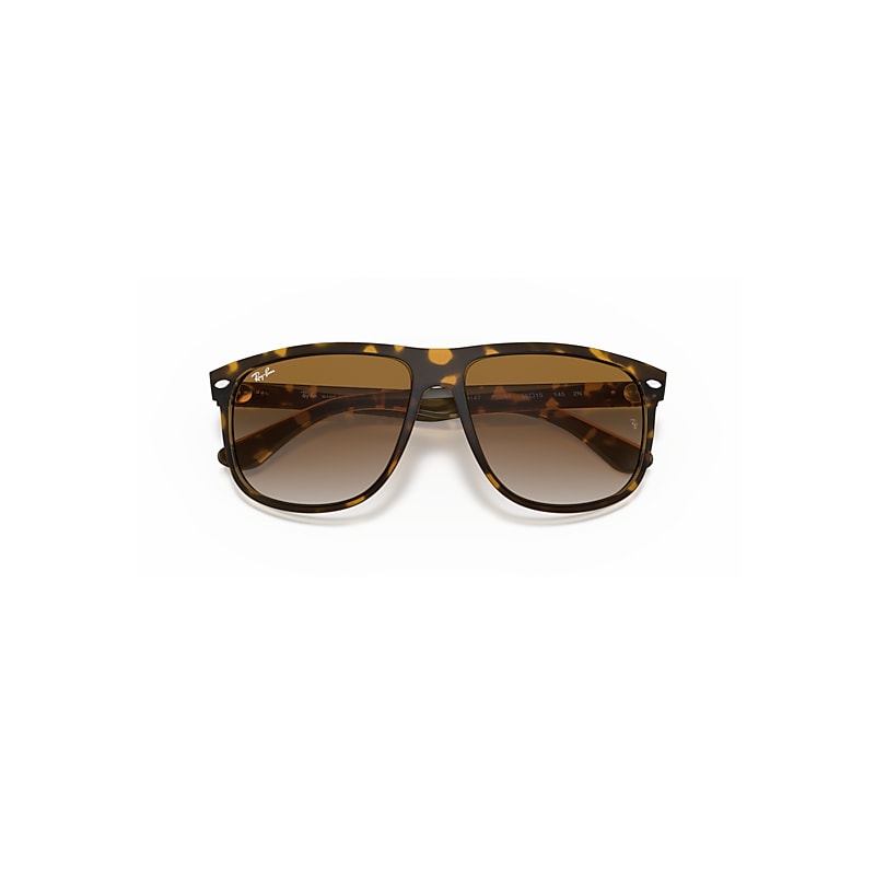 Ray-Ban Boyfriend Sunglasses Light Havana Frame Brown Lenses 56-15