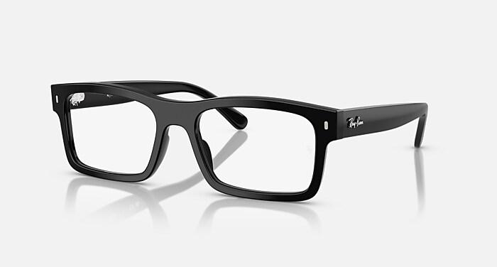 Cyber Monday Ray-Ban Eyeglasses Unisex Rb5435 Optics Prescription - Black Frame Clear Lenses 56-19 Polarized