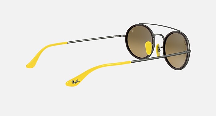 RB3847M SCUDERIA FERRARI COLLECTION Sunglasses in Gunmetal and