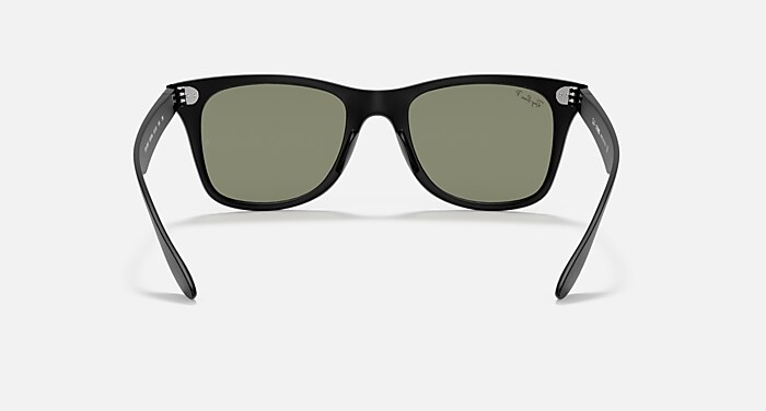 WAYFARER LITEFORCE Sunglasses in Black and G-15 Green - RB4195F  