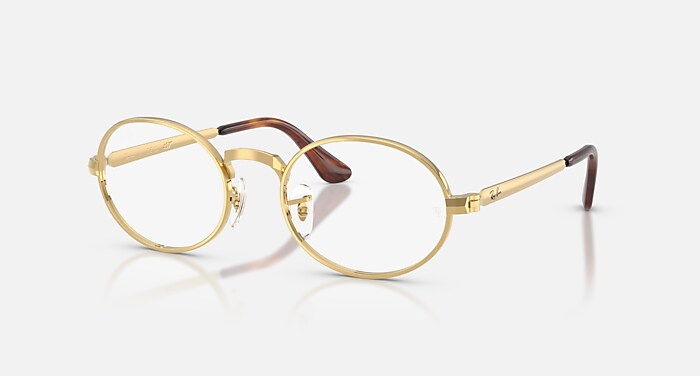 Ray-Ban Unisexe Rb3931v Optics By A$ap Rocky - Monture Doré Arista Verres Incolore Polarisés 54-21