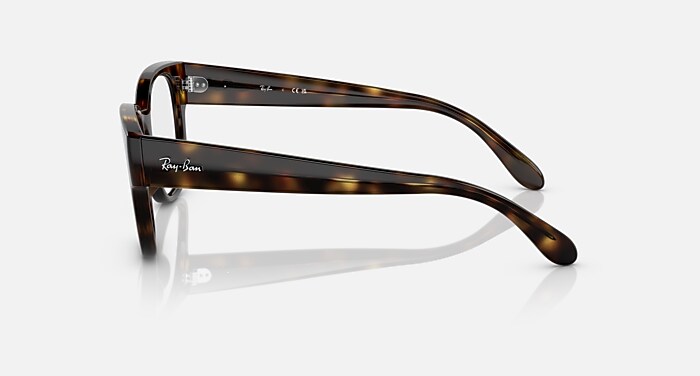 Ray-Ban Eyeglasses Unisex Rb7210 Optics Prescription - Ivory Frame Clear Lenses 50-20 Polarized