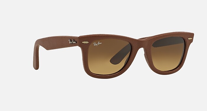 Rayban new (made of leather) Sunglasses Ray Ban Wayfarer I Leather Genuine Leather Edition main image 2