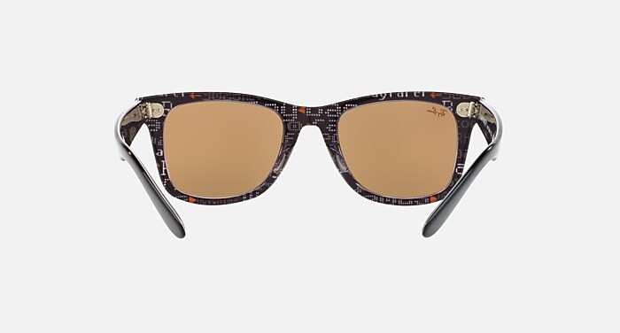 ORIGINAL WAYFARER PIXEL Sunglasses in Grey and Copper Flash