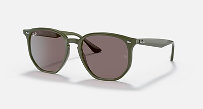 RB4306 Sunglasses in Beige and Dark Brown - RB4306 | Ray-Ban® US display picture 3