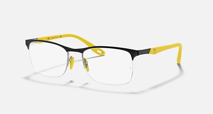 RB8416M SCUDERIA FERRARI COLLECTION Eyeglasses with Black Frame