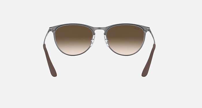 ERIKA METAL KIDS Sunglasses in Gunmetal and Brown Gradient
