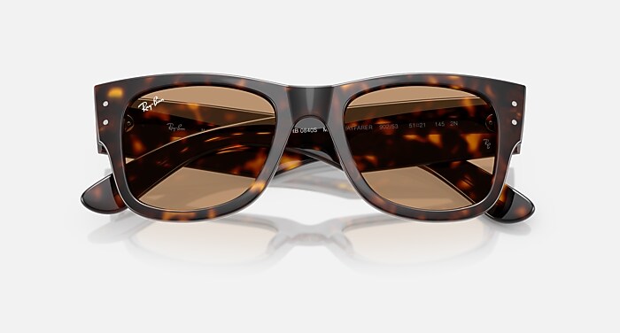 Óculos de Sol MEGA WAYFARER SUMMER CAPSULE em Havana e Marrom