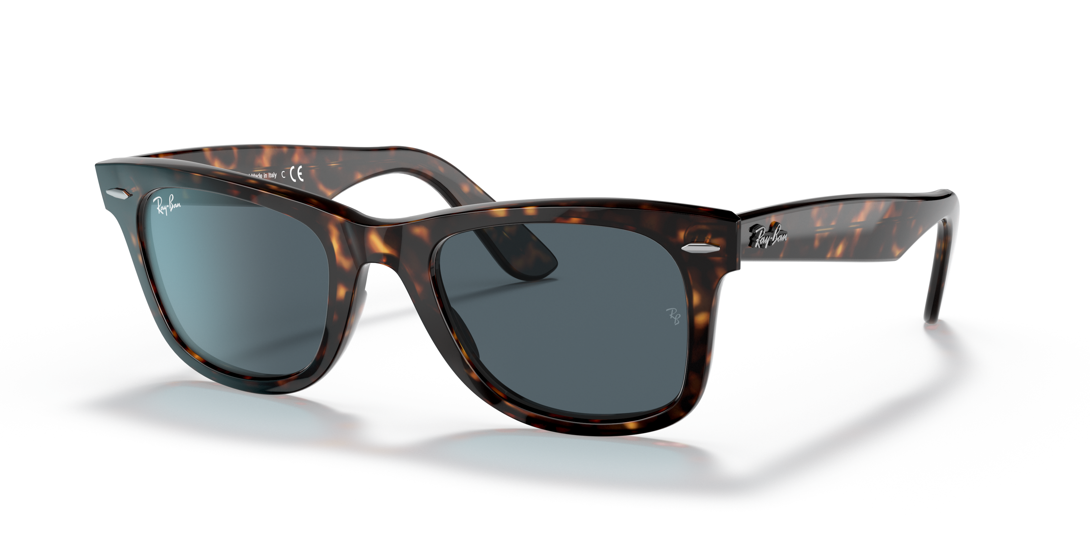 ZeroUV Occhiali Da Sole Wayfarer Classici Uomo: Nero/Mirror, Lenti A Specchio, Protezione UV400, Montatura Opaca