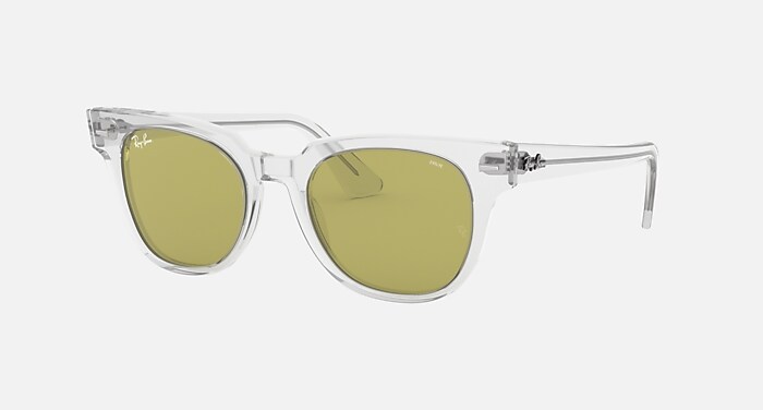 METEOR CLASSIC Sunglasses in Transparent and Photochromic Green 