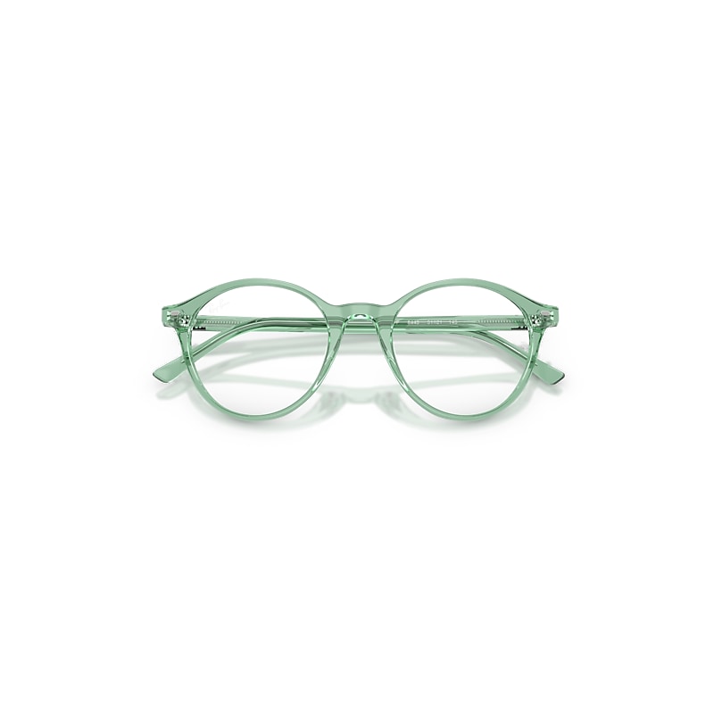 Ray Ban Bernard Optics Eyeglasses Light Green Frame Clear Lenses Polarized 51-21 In Light Green