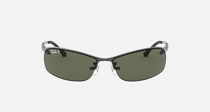 Ray-Ban Sunglasses Rb3183 Gunmetal Frame Green Lenses