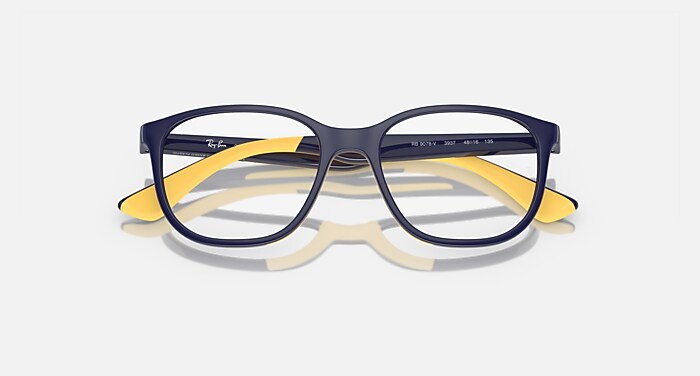 RB9078V OPTICS KIDS BIO-BASED Eyeglasses with Dark Blue On