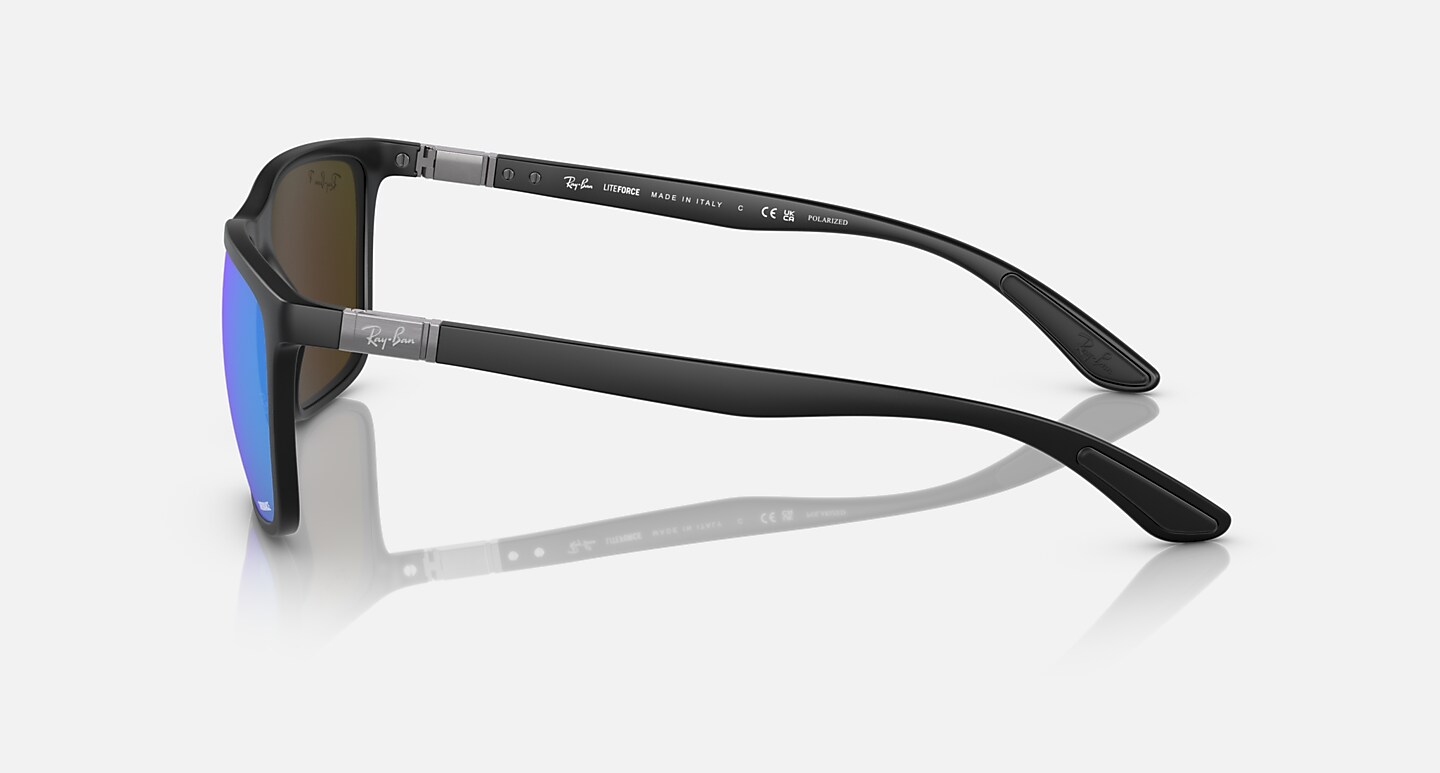 Ray-Ban Sunglasses Rb4385 Black Frame Blue Lenses