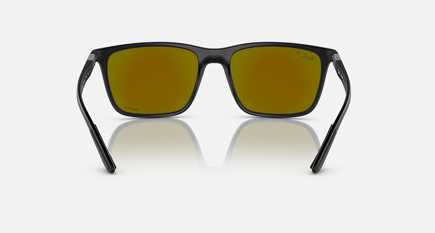 Ray-Ban Sunglasses Rb4385 Black Frame Blue Lenses