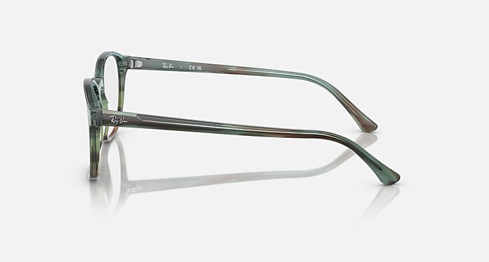 RB5417 OPTICS Eyeglasses with Striped Blue & Green Frame  display picture 3