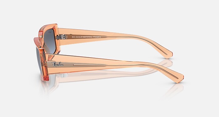 Ray-Ban Sunglasses Kiliane Bio-based Black Frame Grey Lenses