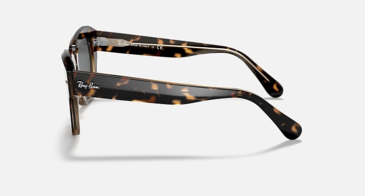 Ray-Ban Sunglasses Unisex State Street - Striped Brown Frame Brown Lenses 49-20