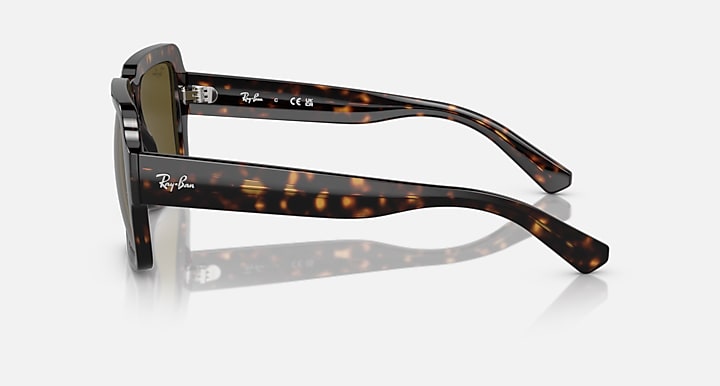 Ray-Ban Sunglasses Unisex Magellan Bio-based - Havana Frame Brown Lenses 54-19