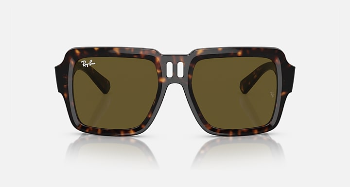 Ray-Ban Sunglasses Unisex Magellan Bio-based - Havana Frame Brown Lenses 54-19
