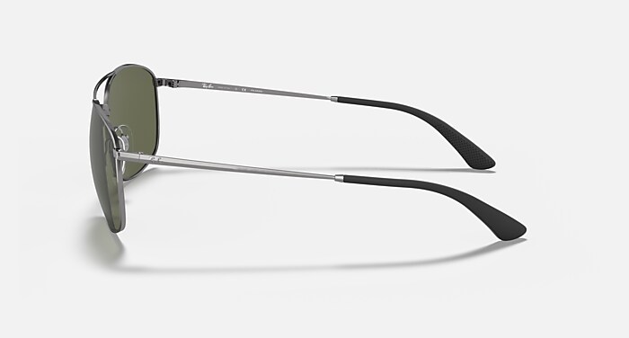 Ray-Ban ゴールドフレーム グリーンレンズ サングラス レイバン公式ストア】 Ray-Ban® ROUND FLASH LENSES サングラス