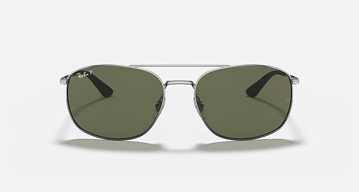 Ray-Ban ゴールドフレーム グリーンレンズ サングラス レイバン公式ストア】 Ray-Ban® ROUND FLASH LENSES サングラス