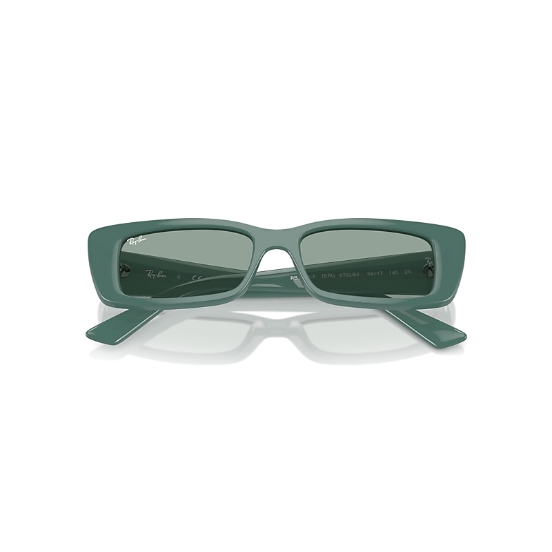 Ray-Ban Teru Bio-based Sunglasses Algae Green Frame Green Lenses 54-17