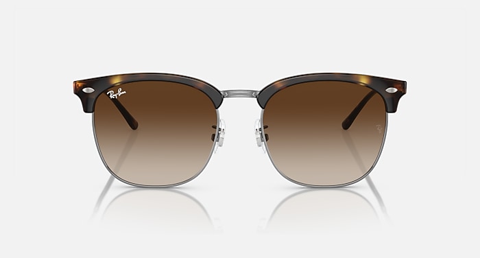 Ray-Ban Sunglasses Unisex Rb4418d - Gunmetal Frame Brown Lenses 56-19