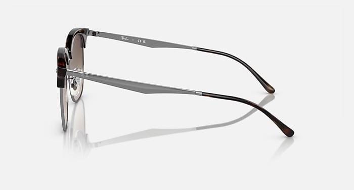 Ray-Ban Sunglasses Unisex Rb4418d - Gunmetal Frame Brown Lenses 56-19